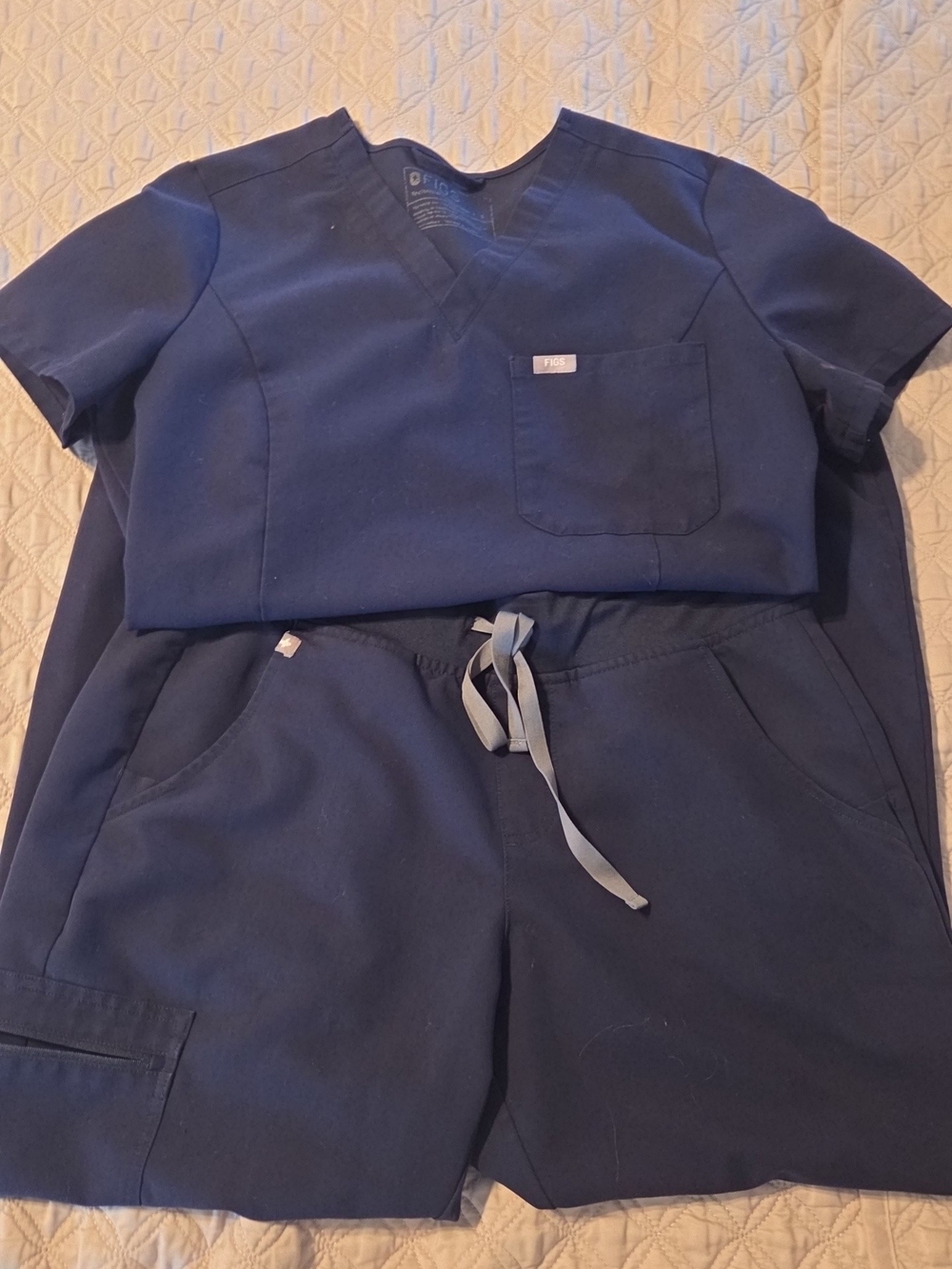 FIGS navy Blue Set